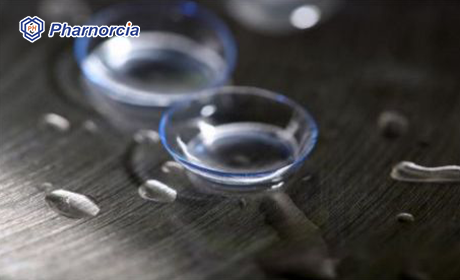 Fill in the domestic blank, pharnorcia silicone hydrogel contact lens material industrial supply